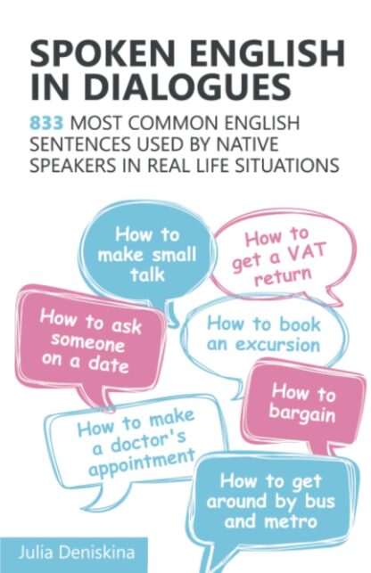 Spoken English in Dialogues A5 size B&W