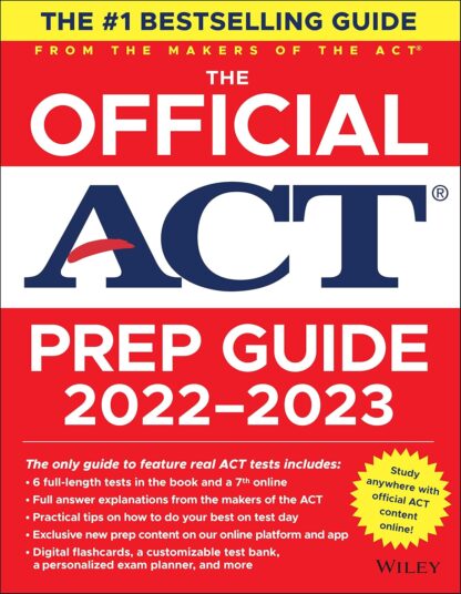 The Official ACT Prep Guide 2022-2023 old photo