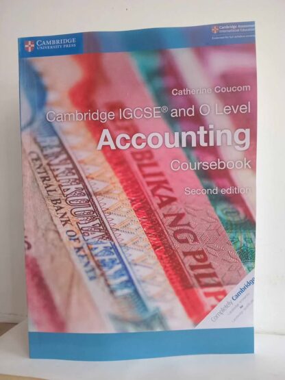 Cambridge IGCSE and O Level Accounting Coursebook Color Old Photo