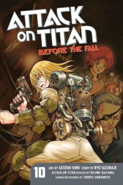 Attack on Titan: Before the Fall Vol.10 English Version Manga old photo