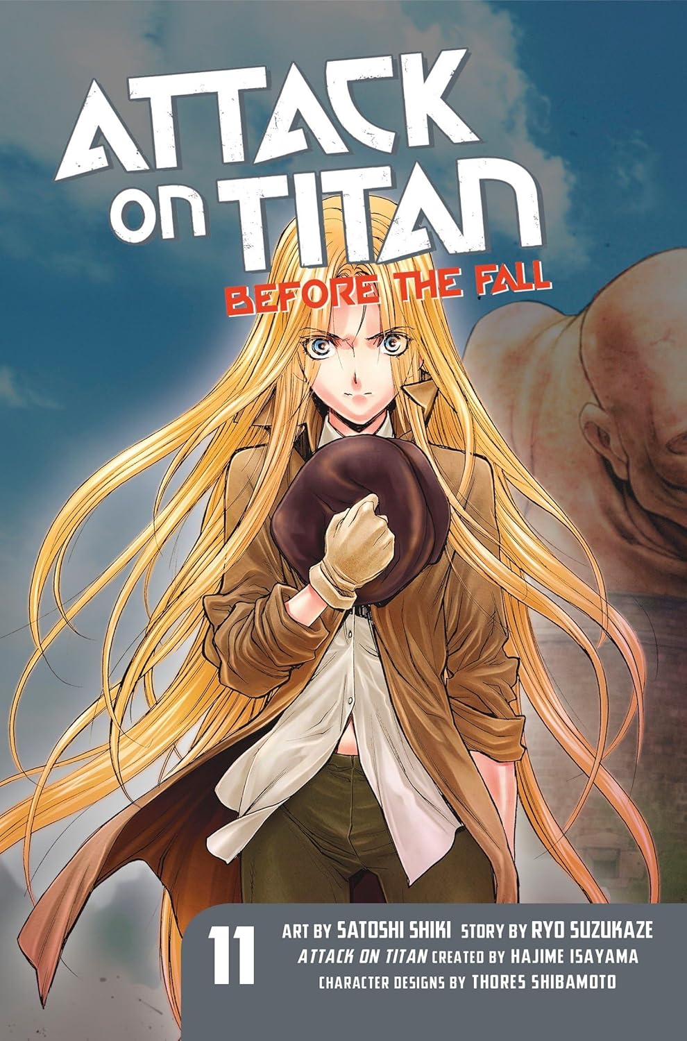 Attack on Titan: Before the Fall Vol.11 English Version Manga old photo