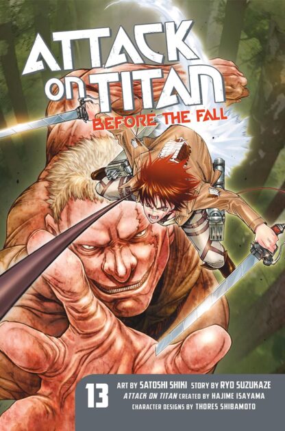 Attack on Titan: Before the Fall Vol.13 English Version Manga old photo