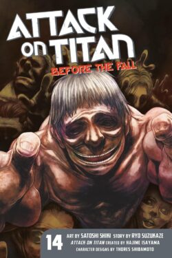 Attack on Titan: Before the Fall Vol.14 English Version Manga old photo