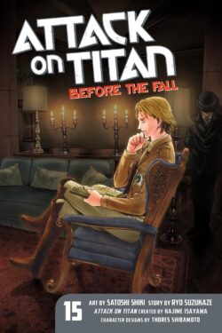 Attack on Titan: Before the Fall Vol.15 English Version Manga old photo