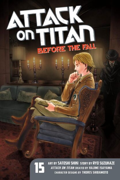 Attack on Titan: Before the Fall Vol.15 English Version Manga old photo