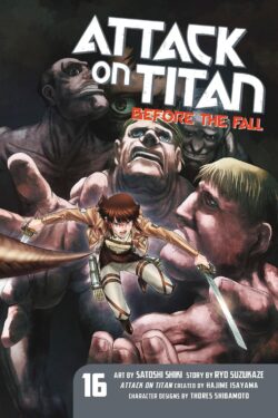 Attack on Titan: Before the Fall Vol.16 English Version Manga old photo