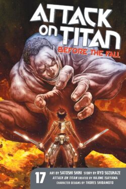 Attack on Titan: Before the Fall Vol.17 English Version Manga old photo