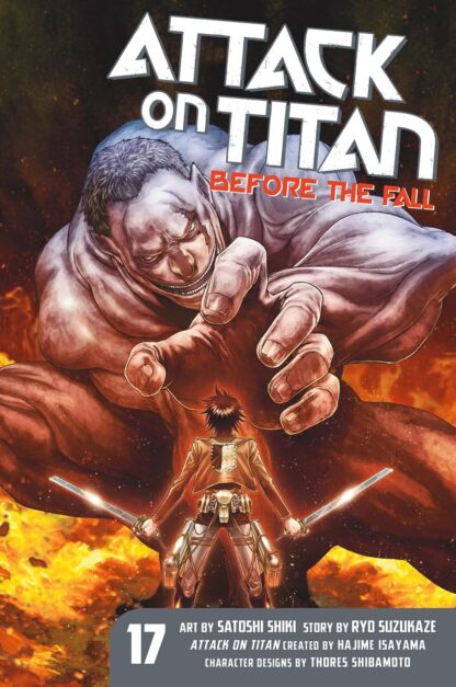 Attack on Titan: Before the Fall Vol.17 English Version Manga old photo