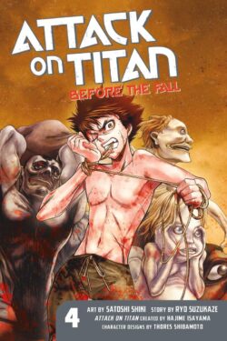Attack on Titan: Before the Fall Vol.4 English Version Manga old photo