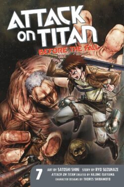 Attack on Titan: Before the Fall Vol.7 English Version Manga old photo