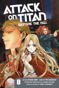 Attack on Titan: Before the Fall Vol.8 English Version Manga old photo