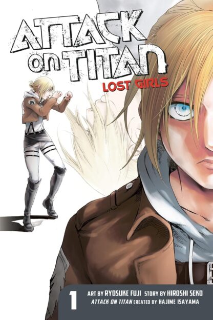Attack On Titan: Lost Girls Vol.1 English Version Manga old photo