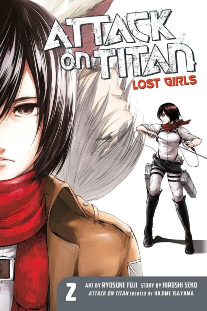 Attack On Titan: Lost Girls Vol.2 English Version Manga old photo