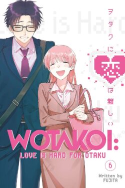 Wotakoi : Love is hard for Otaku vol.6 English version manga old photo