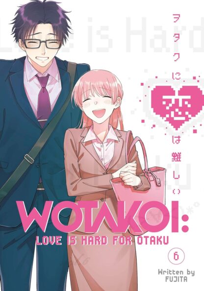 Wotakoi : Love is hard for Otaku vol.6 English version manga old photo
