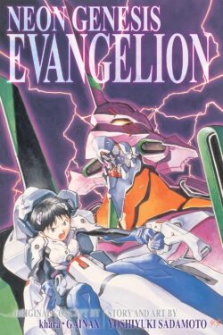 Neon genesis evangelion vol.1 English version manga old photo