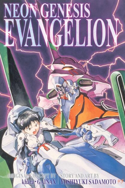 Neon genesis evangelion vol.1 English version manga old photo