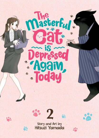 The masterful cat is depressed again , today vol.2 English Version Manga Old Photo