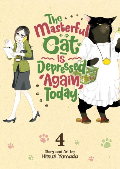 The masterful cat is depressed again, today vol.4 English version manga old photo