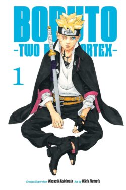 Boruto: Two Blue Vortex Vol.1 English version manga old photo