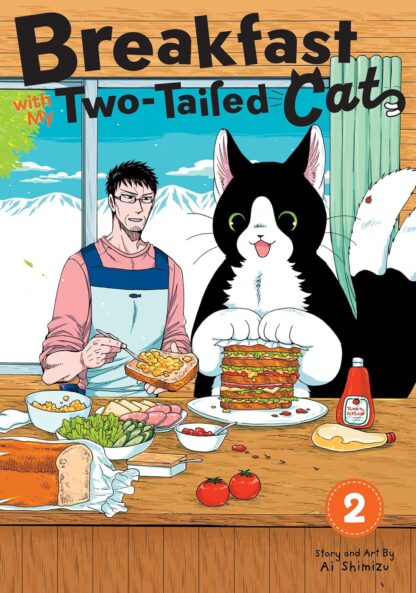 Breakfast with My Two-Tailed Cat Vol.2 English Version Manga