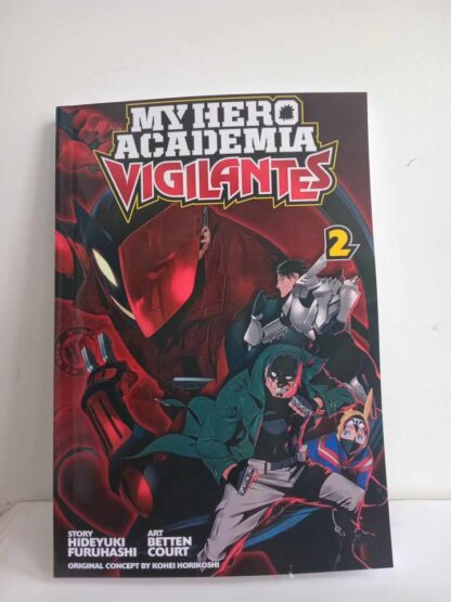 My hero academia vigilantes Vol 2 English Version Manga Old Photo