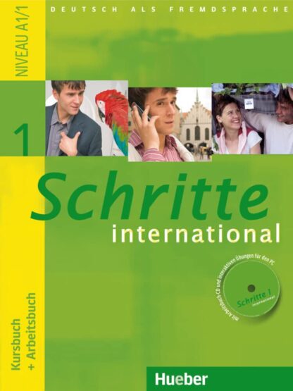 Schritte international 1. Kursbuch + Arbeitsbuch Black and White