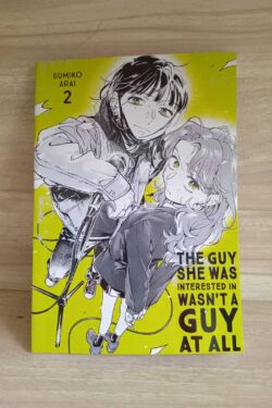The Guy she was interested in wasn't a Guy at all English version manga vol.2 black and white