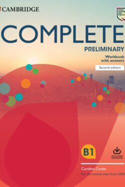 Complete Preliminary for school Second Edition Workbook black and white