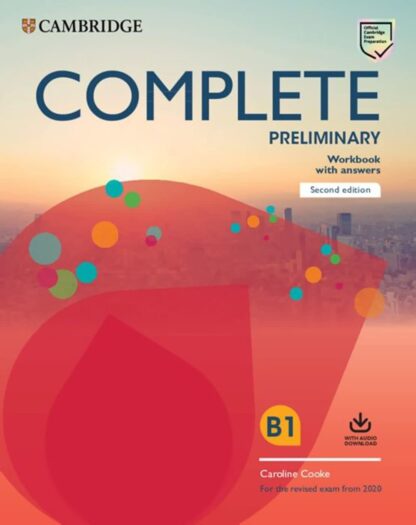Complete Preliminary for school Second Edition Workbook black and white