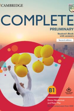 Complete Preliminary for school Second Edition Student's Book Colour