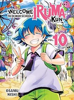 Welcome to Demon School! Iruma-kun English version manga Vol-10