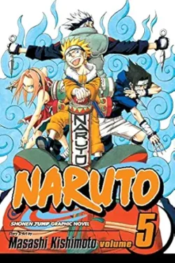 Naruto Vol.5 Japanese Version Manga