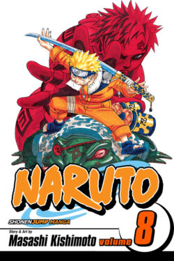 Naruto Vol.8 Japanese Version Manga