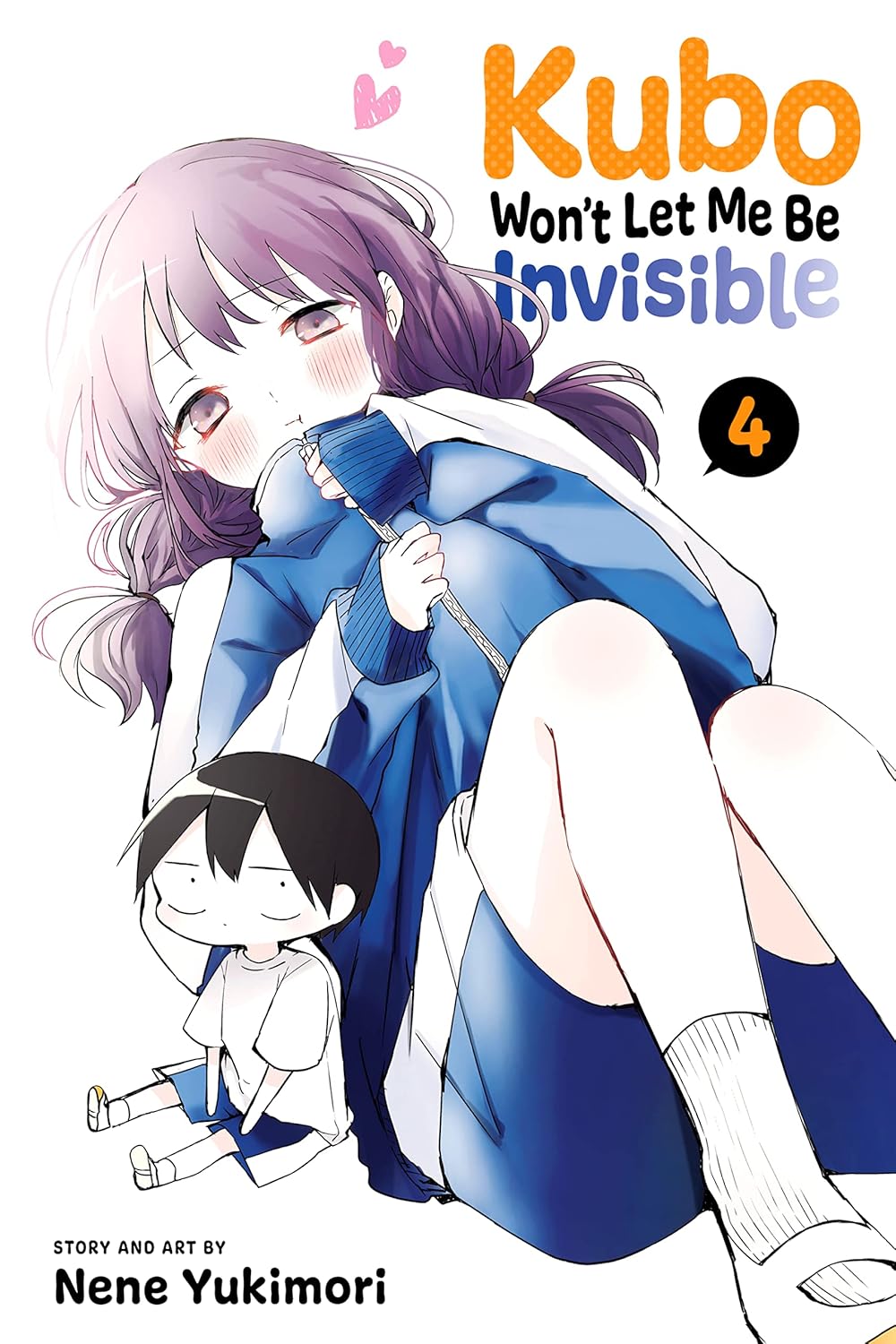 Kubo Won't Let Me Be Invisible Vol.4 English Version Manga