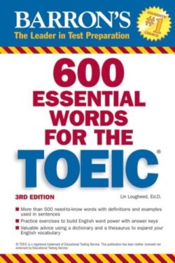 Barron's 600 Essential Words for the TOEIC
