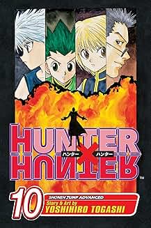 Hunter x Hunter Vol.10 English Version Manga