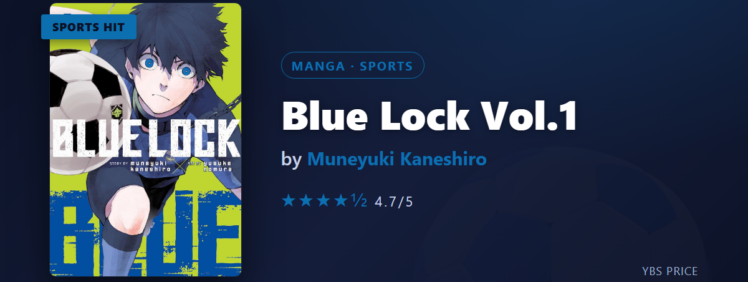 Blue Lock Vol.1 at Yangon Book Shop