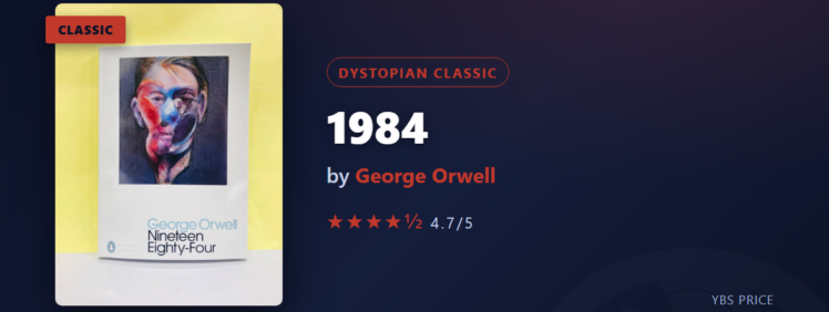 1984 at Yangon Book Shop