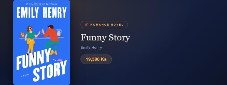 Funny Story at Yangon Book Shop