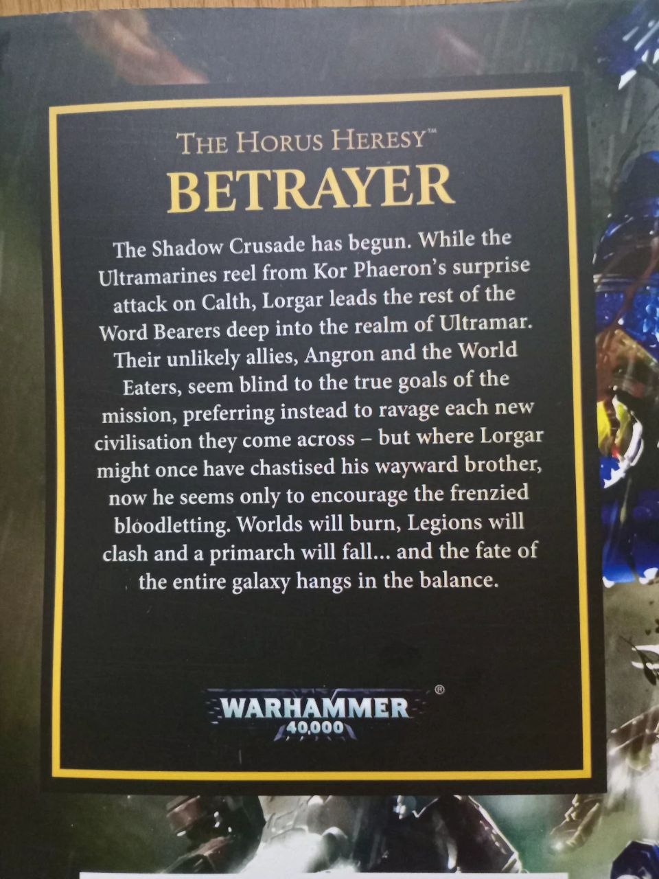 Betrayer (The Horus Heresy, Book 24) by Aaron Dembski-Bowden - Image 3