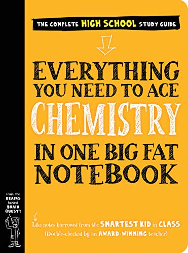 Everything You Need to Ace Chemistry in One Big Fat Notebook: The Complete High School Study Guide (Color A5 size)