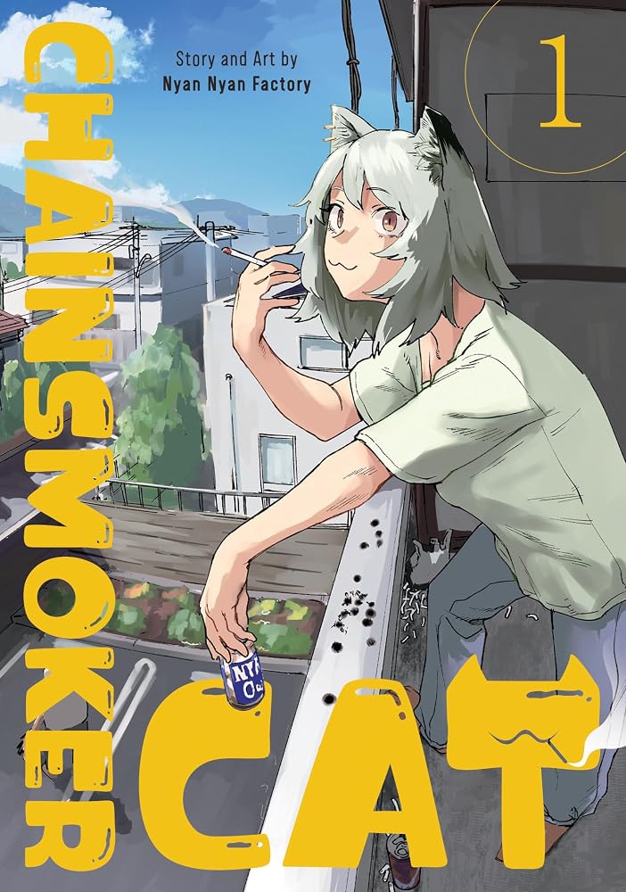 Chainsmoker Cat Vol.1 English Version Manga