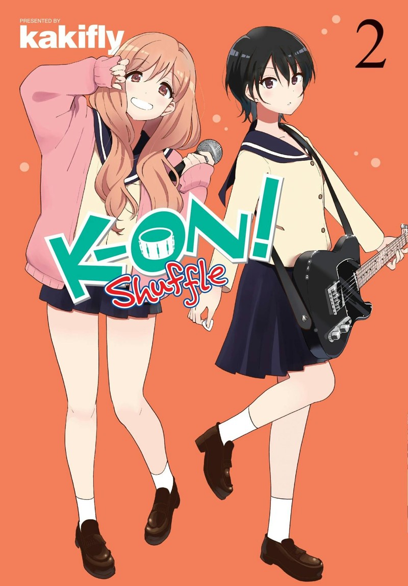 K-ON! Shuffle Vol.2 English Version Manga